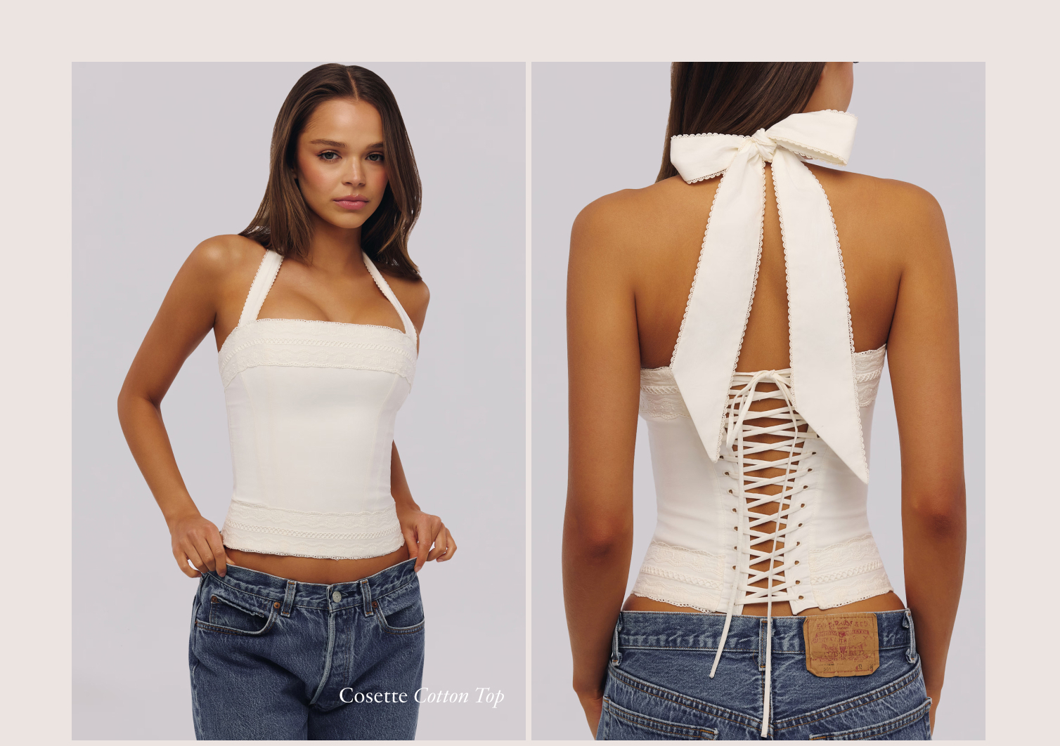 Cosette cotton top