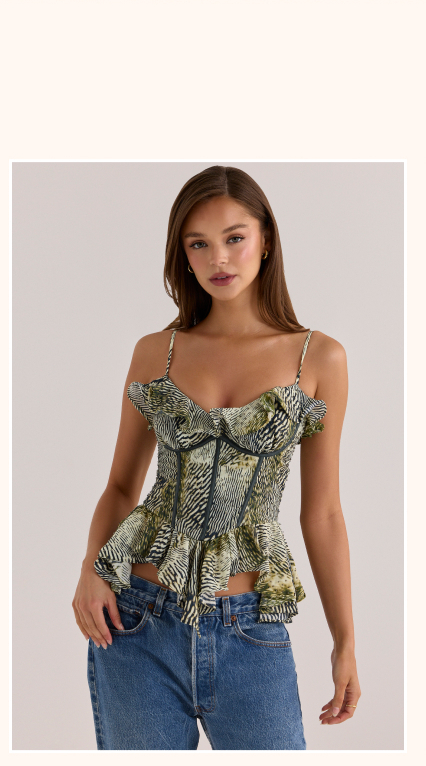 Alexandria corset top