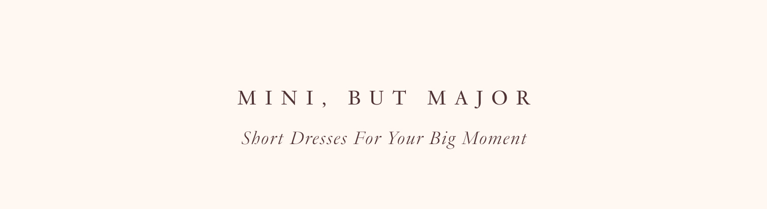 mini dresses
